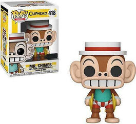 FK35005 Cuphead Pop! Games - Figura Mr. Chimes - Exclusivo
