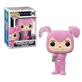 FUNKO POP! Friends - Chandler Bing Bunny (Flocked) EXCLUSIVE