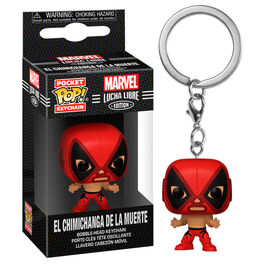 FUNKO POCKET POP! LLAVERO MARVEL: LUCHA LIBRE - EL CHIMICHANGA DE LA MUERTE