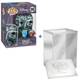 FUNKO POP! PESADILLA ANTES DE NAVIDAD - SALLY ARTÍSTICA + CAJA PROTECTORA EXCLUSIVO PLAYMYCENTER
