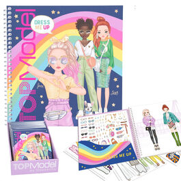 TOP MODEL 0010452_F Cuaderno de pegatinas Dress Me Up