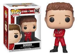FK36001 Money Heist Pop! TV - Figura Denver