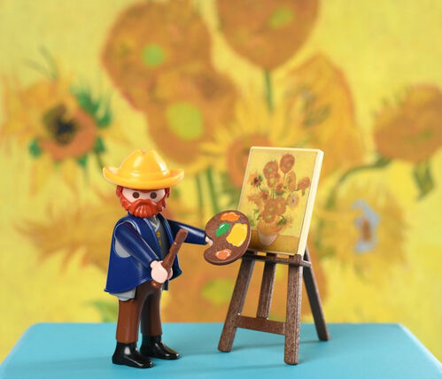 PLAYMOBIL VAN GOGH - LOS GIRASOLES EXCLUSIVO