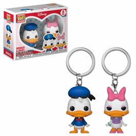 FUNKO POCKET POP! LLAVERO DISNEY - DONALD Y DAISY