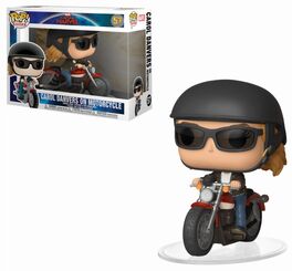 Capitana Marvel Pop! Rides - Carol Danvers en Motocicleta