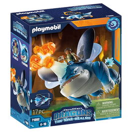 PLAYMOBIL - DRAGONS THE NINE REALMS: PLOWHORN & D'ANGELO