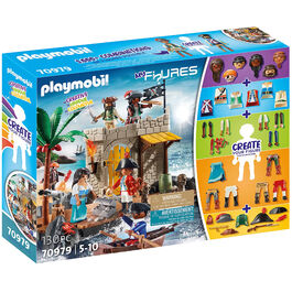 PLAYMOBIL - MY FIGURES: ISLA PIRATA
