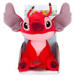 PELUCHE LILO Y STITCH - LEROY SENTADO CON SONIDO 30 CM EN  SOPORTE DE CARTÓN