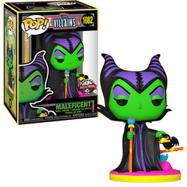 FUNKO POP! DISNEY VILLANOS - MALÉFICA (BLACKLIGHT) EXCLUSIVO