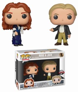 FK36437 Titanic Pop! Movies - Figuras Rose & Jack 2-Pack - Exclusivo