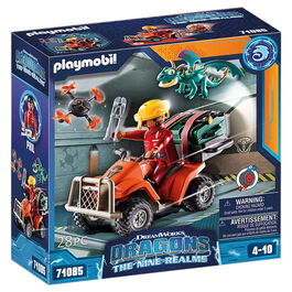 PLAYMOBIL - DRAGONS THE NINE REALMS: ICARIS QUAD & PHIL