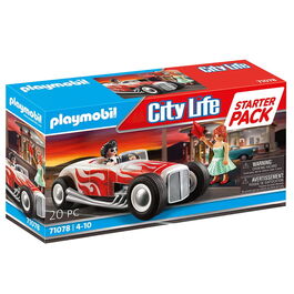 PLAYMOBIL STARTER PACK HOT ROD