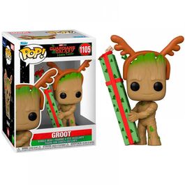 FUNKO POP! GUARDIANES DE LA GALAXIA - GROOT ESPECIAL NAVIDAD