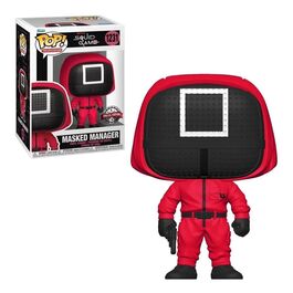 Funko Pop! Squid Game - Masked Manager (Square) Exclusive