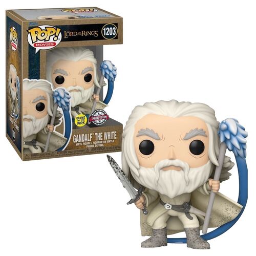 Funko Pop! The Lord of The Rings - Gandalf The White with sword and staff (GW) Exclusive