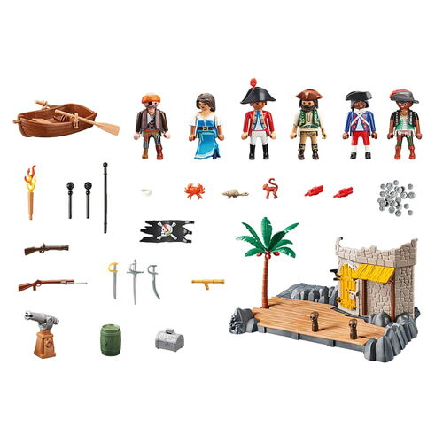 PLAYMOBIL - MY FIGURES: ISLA PIRATA