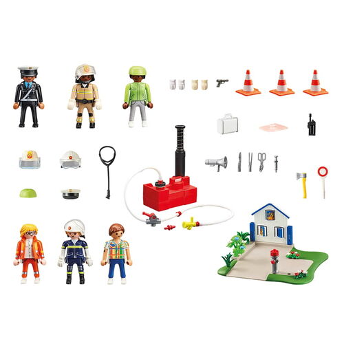 PLAYMOBIL - MY FIGURES: MISIÓN DE RESCATE