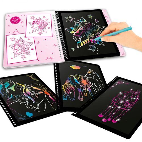 Top Model Cuaderno Magic Scratch Miss Melody