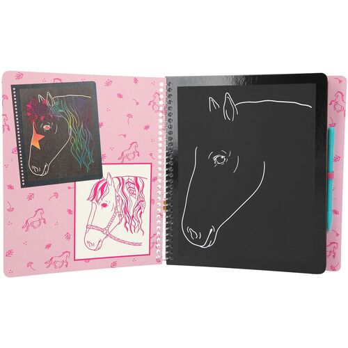 Top Model Cuaderno Magic Scratch Miss Melody