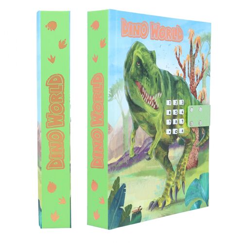 DINO WORLD - DIARIO CON CÓDIGO SECRETO Y SONIDO