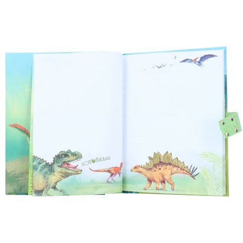 DINO WORLD - DIARIO CON CÓDIGO SECRETO Y SONIDO