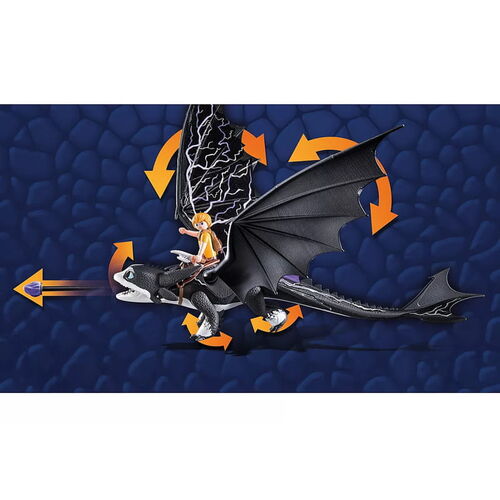 PLAYMOBIL - DRAGONS THE NINE REALMS: THUNDER & TOM