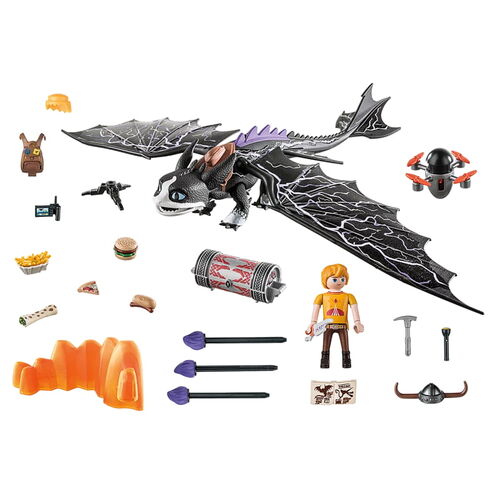 PLAYMOBIL - DRAGONS THE NINE REALMS: THUNDER & TOM