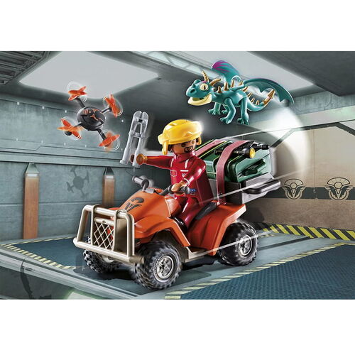 PLAYMOBIL - DRAGONS THE NINE REALMS: ICARIS QUAD & PHIL