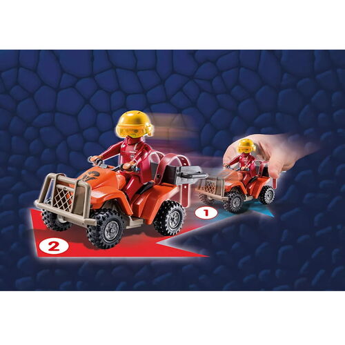 PLAYMOBIL - DRAGONS THE NINE REALMS: ICARIS QUAD & PHIL
