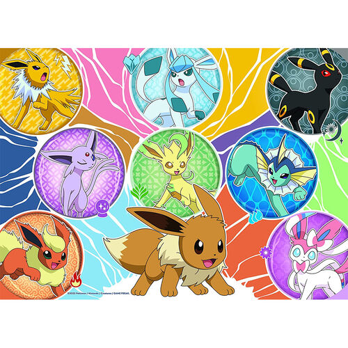 RAVENSBURGER - PUZLE POKÉMON BUMPER PACK 4 x 100 PIEZAS