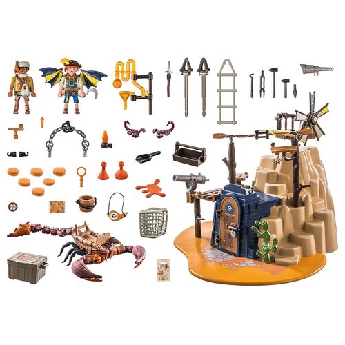 PLAYMOBIL - SAL'AHARI SANDS: BASE SECRETA DEL ESCORPIÓN