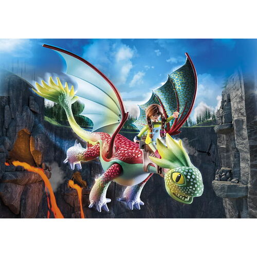 PLAYMOBIL - DRAGONS THE NINE REALMS: FEATHERS & ALEX