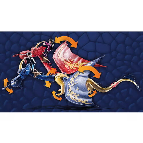 PLAYMOBIL - DRAGONS THE NINE REALMS: WU & WEI CON JUN