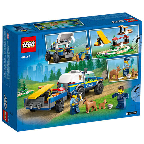 LEGO CITY - ENTRENAMIENTO MÓVIL PARA PERROS POLICIA