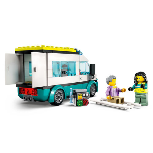 Lego City Emergency Vehicles HQ