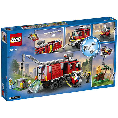 Lego City - Unidad Móvil de Control de Incendios