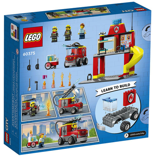 LEGO CITY - PARQUE DE BOMBEROS Y CAMIÓN DE BOMBEROS