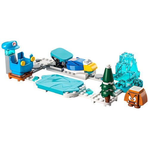 LEGO SUPER MARIO - SET DE EXPANSIÓN: TRAJE DE MARIO DE HIELO Y MUNDO HELADO