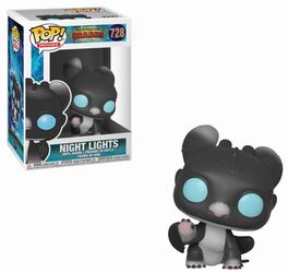 FK37681 Cómo entrenar a tu dragón 3 Funko Pop! Movies - Figura Luz Nocturna