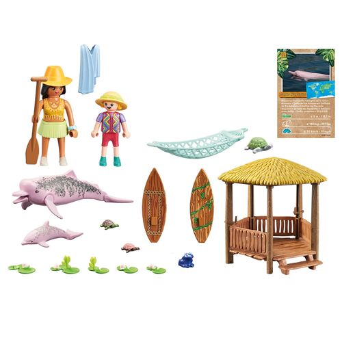 PLAYMOBIL - WILTOPIA: TOUR DE REMO CON LOS DELFINES DE RÍO