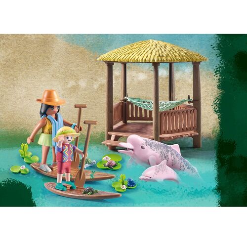 PLAYMOBIL - WILTOPIA: TOUR DE REMO CON LOS DELFINES DE RÍO