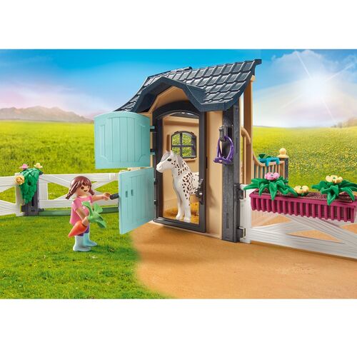 PLAYMOBIL - EXTENSIÓN DEL ESTABLO DE CABALLOS