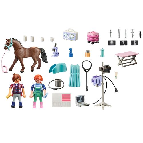 PLAYMOBIL - VETERINARIA DE CABALLOS