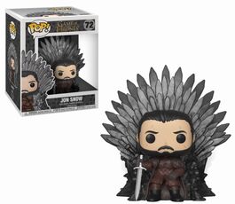 FK37791 Juego de Tronos Pop! TV - Figura Jon Nieve en el Trono