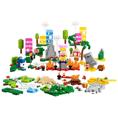 LEGO SUPER MARIO - SET DE CREACIÓN: CAJA DE HERRAMIENTAS CREATIVAS