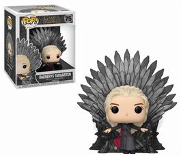 FK37792 Juego de Tronos Pop! TV - Figura Daenerys en el Trono