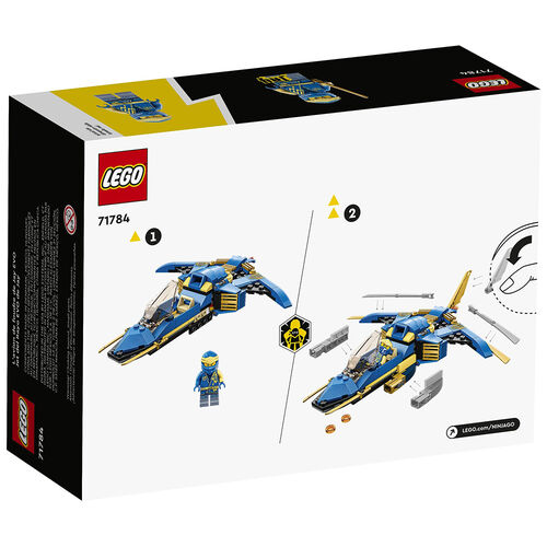 LEGO NINJAGO - JET DEL RAYO EVO DE JAY