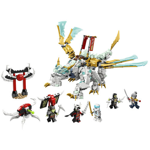 Lego Ninjago Zane's Ice Dragon Creature