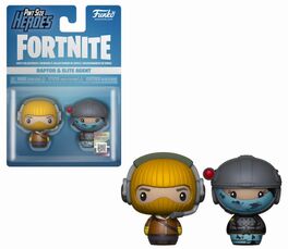 FUNKO POP! PINT SIZE HEROES - PACK: FORTNITE FIGURAS RAPTOR & ELITE AGENT