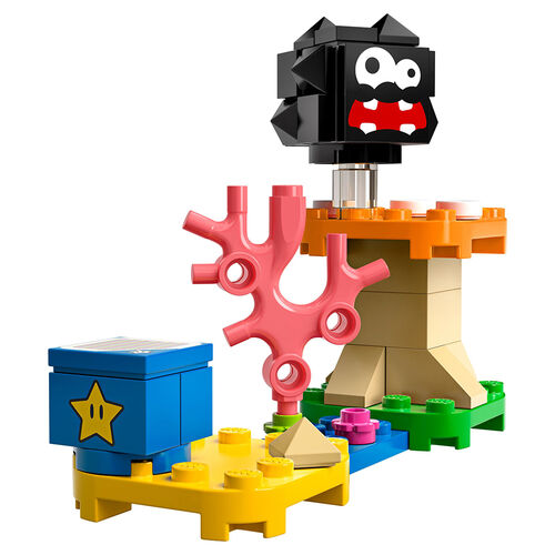 Lego Super Mario Set de Expansión: Fuzzy y Plataforma Champiñón